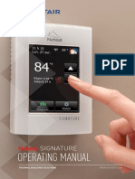 NUHEAT Thermostat-Manual - Signature-English