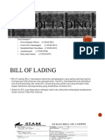 Kelompok 8 - Bill of Lading