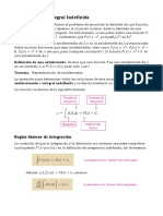 Antiderivadas, Integral Indefinida (Modulo LL)