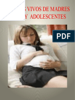 NACIDOS VIVOS DE  MADRES NIÑAS Y  ADOLESCENTES