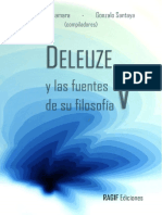 Deleuze y Las Fuentes de Su Filosofia V