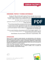 PROGRAMA DE GOBIERNO 2011 - DOS HERMANAS - URBANISMO, TRÁFICO Y VIVIENDA