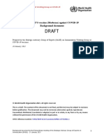 Draft: mRNA-1273 Vaccine (Moderna) Against COVID-19 Background Document