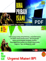 10 Ciri Pribadi Muslim