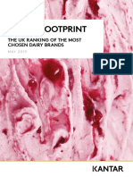 The Uk Ranking of The Most Chosen Dairy Brands