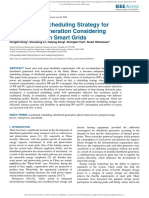 Coordinated Scheduling Strategy For Distributed Generation Considering Uncertainties in Smart Grids