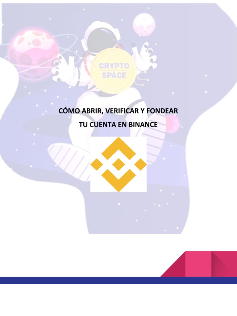 Abrir y Fondear Cuenta en Binance | PDF | Bitcoin | Criptomoneda