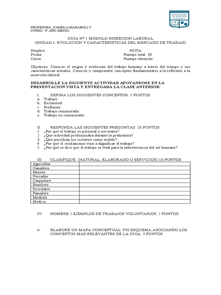 Guia 2 + | PDF | Crecimiento personal y profesional | Ciencias sociales