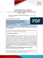 Guía de Actividades y Rúbrica de Evaluación - Unidad 3 - Fase 3 - Toma de Decisiones