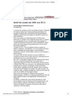 Folha de S.Paulo - Rede foi criada em 1969, nos EUA - 12_08_2001