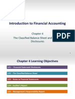 Introduction To Financial Accounting: Chapter (4 The (Classified (Balance (Sheet (And (Related (Disclosures