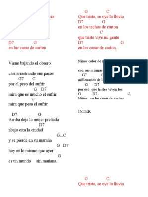 Casas de Carton | PDF