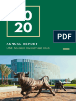 Annual Report: USF Student Investment Club