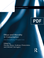 Ethics and Morality in Consumption 2016