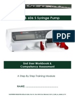 ARGUS 606 S Syringe Pump Training & Competency Guide