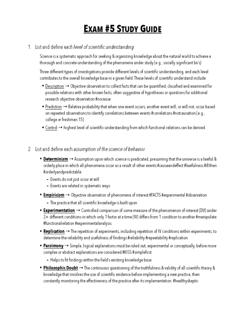ABA Exam Study Guide | PDF | Reinforcement | Behaviorism
