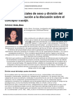 Relaciones Sociales de Sexo y División Sexual Del Trabajo - Helena Hirata