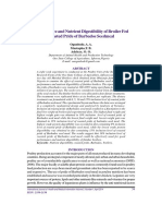 Performance and Nutrient Digestibility of Broiler Fed Roasted Pride of Barbados Seedmeal