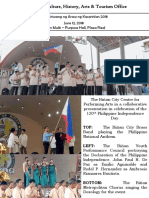Biñan City commemorates 120th Philippine Independence Day