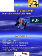 Unit 4 Nursing Care of Clients With Musculoskeletal Disorders