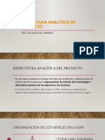 EAP Estructura Analítica Del Proyecto