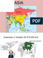 Asia: Geografía General y Principales Regiones