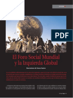 Santos Boaventura de Sousa-El Foro Social Mundial y La Izquierda Global