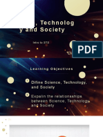 Science, Technol Og y and Society: Claire B. Siongco