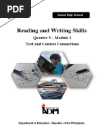 Reading and Writing Skills Learning Activity Sheet WK 5 7