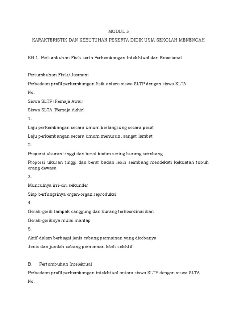 Modul 3 | PDF