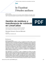 Bulletin de Iínstitut Francais Détudes Andines