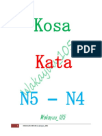 Kosa Kata n5-n4