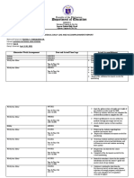 Individual Daily Log and Accomplishment Report