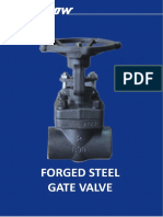 Forged steel gate valve figure number system