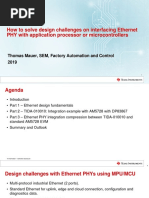 Solving Ethernet Phy Design Challenges