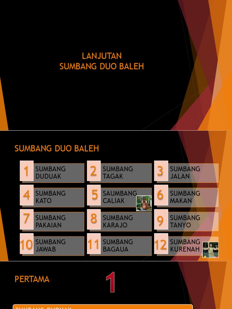 Sumbang Duo Baleh | PDF