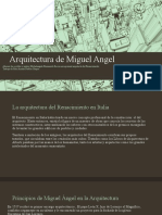 Arquitectura de Miguel Angel