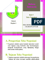 Materi 1 - Teks Negosiasi Kelas X