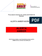 Protocolo Alerta AMBER Morelos