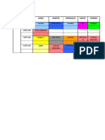 Horario de Clases