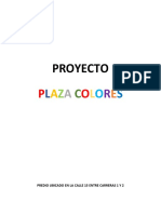 Plaza Colores proyecto predio Calle 15