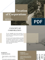 Income Tax of Corporations Group 5