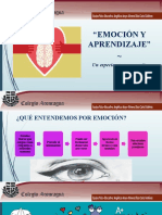 Presentación Emoción y Aprendizaje
