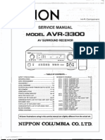 Denon AVR3300 Rec