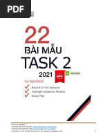 22 Bài Mẫu Task 2 Từ Đề Thi Thật 2021 by Ngocbach