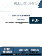 Linux Foundation CKAD Sample