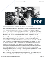 Leonard Woolf - A Biography By Victoria Glendinning | NYT