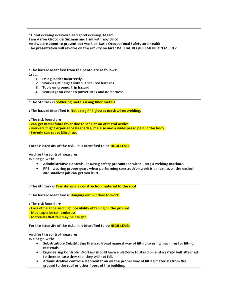 SCRIPT PDF Personal Protective Equipment Safety