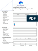 Form Beasiswa LN - Template Formulir Peserta 2021