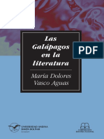 0 VASCO AGUAS, María Dolores. Las Galápagos en La Literatura